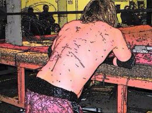 Extremescotty's profile picture. I'm the most extreme wrestler in CZW! I might have guts coming out of my body but I'm here! [RP] #cupcakerage