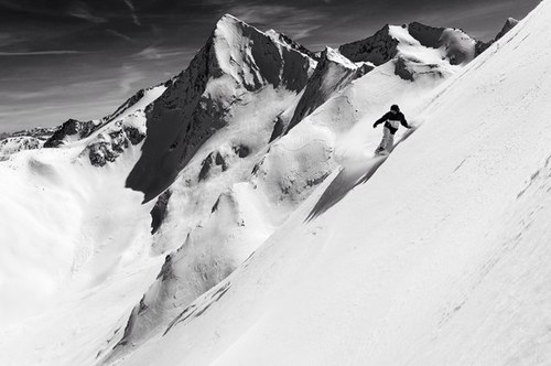 Snowboarder, mountain walker and other stuff like work in between.