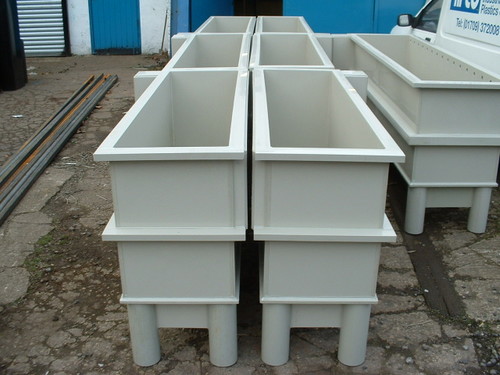We offer Bespoke Plastic Engineering. Our range of products is therefore endless.From Single one off fabrications to full installations and repairs.