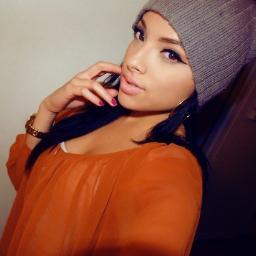 Comme son haut t'est Orange suis nous Beurette ! #TeamBeurette #Orange #Maquillage
