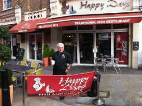THE CITIES HIDDEN GEM Happy days fish restaurant isnt just your average local. 44-46 Goulston Street, London, E1 7TP 0207-377-9815 call for table reservations