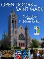 StMarkOpenDoors's profile picture. JOIN US! Saint Mark United Methodist church is open to the public for meditation, prayer, historic tours, & music EVERY Saturday 11:30am-1:00pm.  @EllenLail