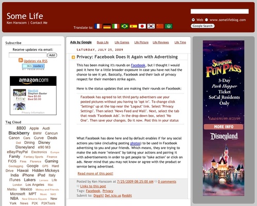 Life, Technology, and Adventure featuring tips on Computers, iPhone, Blackberry, RAZR, PS3, Wii, and Apple Mac.