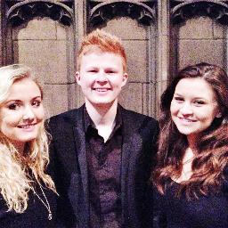 Vocal Trio from Leeds College of Music @LeedsMusic:
@_lilyscott @SamSommerfeld @caralaraloouu     
Expect music updates and plenty of facts about rainbows