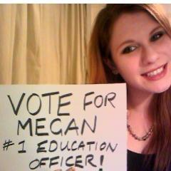 I'm running for Education Officer. 
Vote for me. (please)