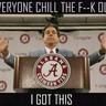Immabammer15's profile picture. Alabama Roll Tide 🏈🏀🐘
As I've always said..Have Faith in Saban RTR #RollTide