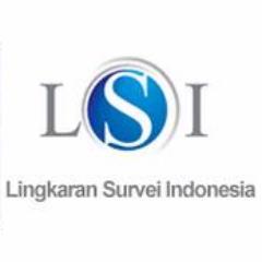 Akun Twitter resmi Lingkaran Survei Indonesia.