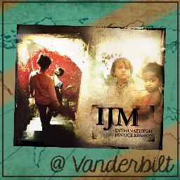 A chapter of the International Justice Mission newly begun at Vanderbilt and ready to make a big impact!