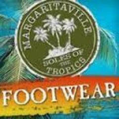 Soles of the Tropics?  Footwear designed to keep you in the Margaritaville Lifestyle. Especially at those times when you have to be “somewhere other than here.”