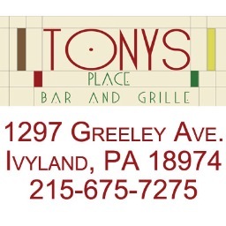 Tony’s place is a great family restaurant where you can catch the local sports on TV while meeting up with old friends and making new ones.