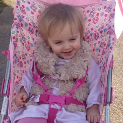 My daughter is my world