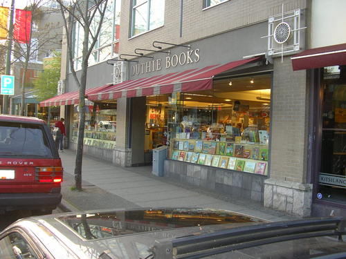 duthiebooks's profile picture. Duthies is a proudly independent bookstore located in Kitsilano, Vancouver.