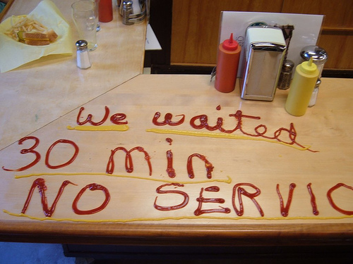 I am an adult. I am a waitress. I wear shoes for crews.