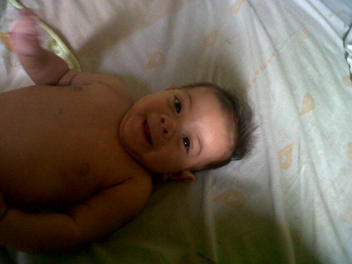 Mi beby veryvery handsome