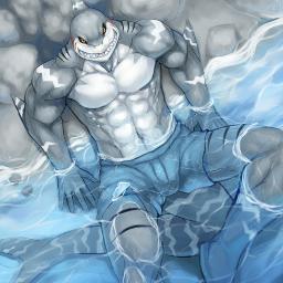 hi My name is Chomper and i am a Great White shark. I Protect DarknightDoggie and Camili at all cost. #taken by @darknightdoggie & @CamilixCat #RP
