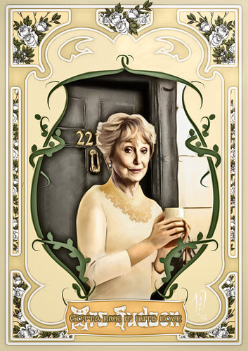 I'm Mrs. Hudson, Sherlock Holmes landlady not his housekeeper. //SH rp//