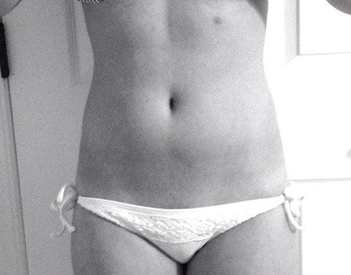 Belly goes down, self confidence goes up. You got to give it all you've got.