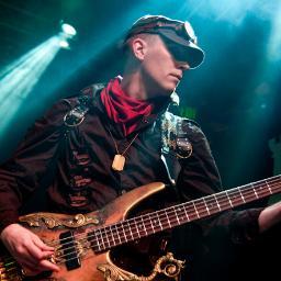 DanielCederman's profile picture. Musician (Bass player for Abney Park), Writer, Blogger, and Soldier