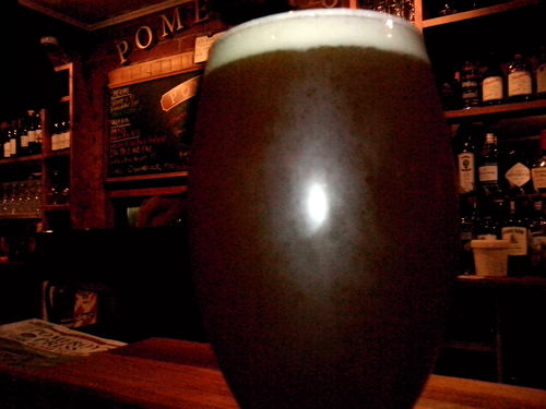 Keg slinging coffee powered bar monkey