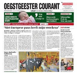 Wij bereiken ruim 11.500 huishoudens in Oegstgeest, de Raadsherenbuurt en de Vogelwijk (Leiden)!