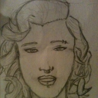 Tattoo artist. Name's Audrey.