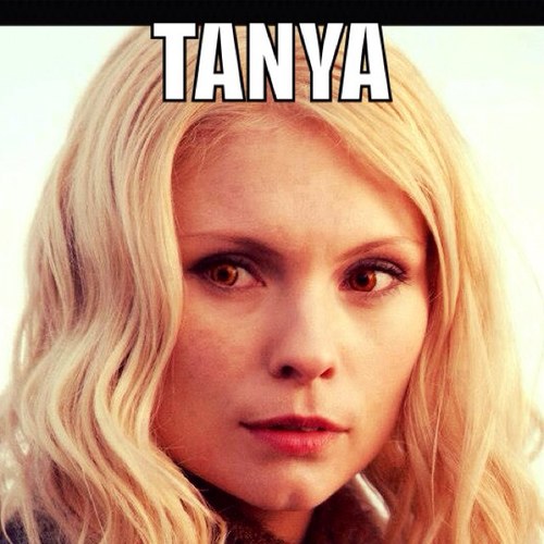 Tanya. Sister to Kate and Carmen, Brother to Eleazar and Garrett. #Nonsite