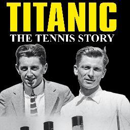 TITANIC: THE TENNIS STORY is the book screenplay about two tennis player survivors who played each other in the quarterfinals of the US Nationals 2 years later!