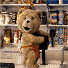 Soy el peluche que muchos quieren abrazar y otros le quieren sacar los ojos *.' Aquí hay amor pero también joda y sarcasmo.