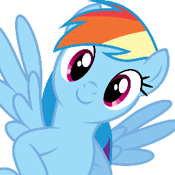 Hola,Soy Rainbow Dash español me gustan las aventuras,diversion,etc.