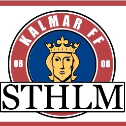 Kalmar FF´s supportrar i Stockholm.