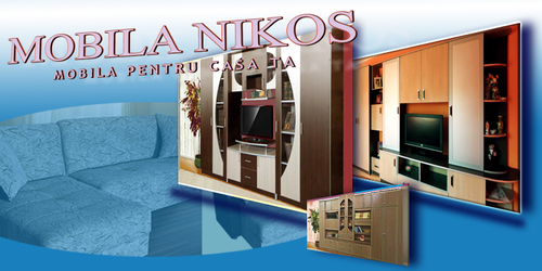 MOBILA NIKOS ,producator si distribuitor de mobila si tapiterie ,mobila la comanda,mobila de bucatarie,dormitoare,canapele,mobilier hol,comode,birouri .