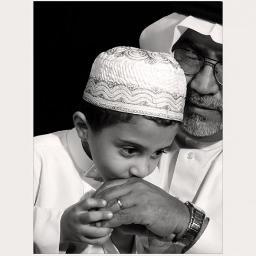 رَبي قَد سَكنْ أبي أعلَى مَراتبْ قلبي ، فَأسكنهُ أعلَى مَراتب جنَتك