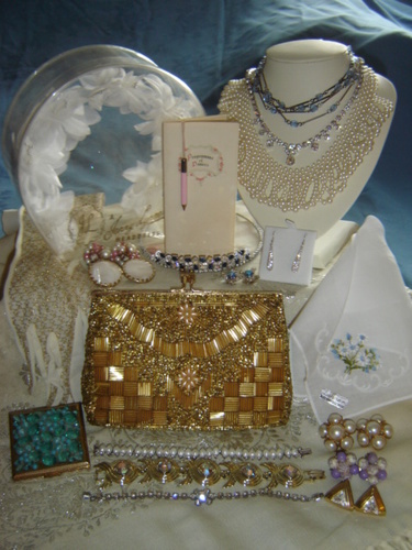 For all things vintage particularly specializing in vintage wedding accessories.

New home showroom just opened appointments by arrangement
