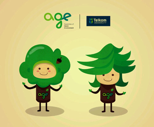 Awareness of Green Environment - Make Friends With Nature - @atstiku @heradzaki @rhafilya @MIstiqomah @faridnaslam @fadhci81 Institut Manajemen Telkom