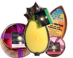 Ultra-luxurious tropical candles and soaps handmade for us in Hawaii.  They make the perfect gift for yourself or any occasion.  Free local delivery available!