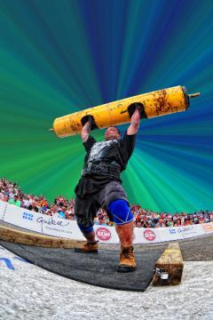 Strength Coach, Co-owner of Ultimate Fitness Gyms. Strongman Athlete.