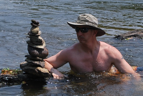 Just a stone stacker trying to harness the power of the Universe to lift heavy shit...and I am happily married to Mrs. Wonderful.
