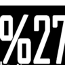 percent27's profile picture.