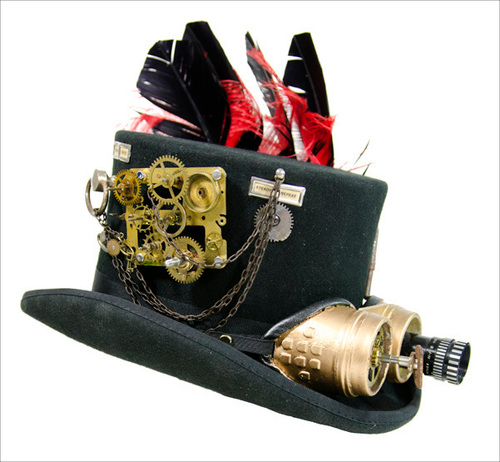 Bespoke hatmaker specialising in Gothic, Steampunk, Wedding and alternative Top Hats and Dressage Hats