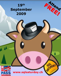SQLSaturday's profile picture. FREE SQL Server Events In Switzerland!
