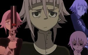 H-hi...Im Crona....uuhh...I have black blood....I weild the demon sword/Ragnarok...follow....p-p-please...?  #SoulEater