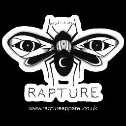 We're a clothing company set up to promote the work of tattooists. Support the artists! #raptureapparel