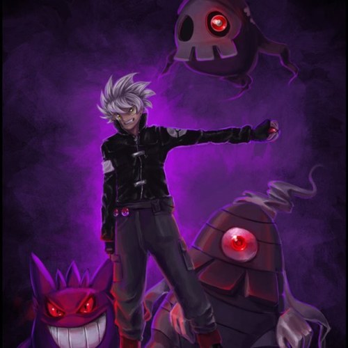 I'm Kahn, a ghost type trainer.... You'll never see him...
* Talks quietly to Haunter and Duskclops*