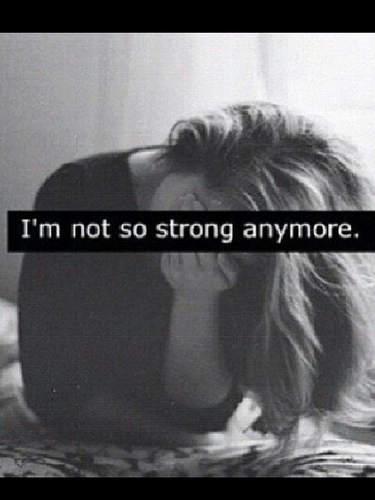 I follow back EVERYONE,so you can dm me if you need someone to talk to. Pictures and status' relating to selfharm,ana,depression,anxiety. You are not alone.