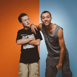 Supporting my boys @KalinandMyles.