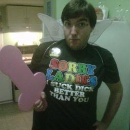 I live with a fabulously gay nursing student and the stuff that comes out of his mouth is priceless, so I'm sharing the joy