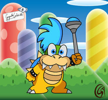Youngest Of the Seven Koopa Kids, and son To Lord Bowser. Tennis Is One Of My Favorite Sports In The World, but My one Priority is To Get Rid Of Mario! [RP]