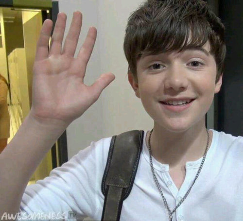 We love Greyson Michael Chance!! Its hard to explain!♥ Greyson followed us!