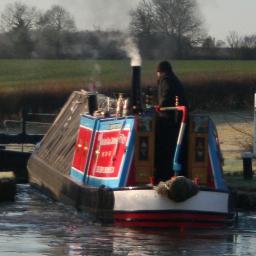 Replica working narrowboat Hadar, travelling the UK canals when we are not on our residential mooring.