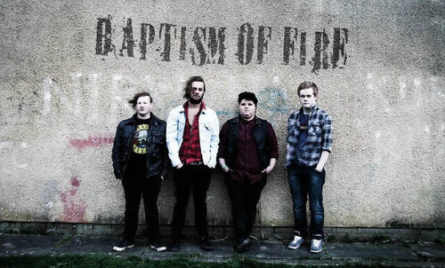 We are Baptism of Fire from Newbridge, South Wales. Singer: Kaysha Louvain, Drummer: Jacob Moseley, Guitarist: Mitch Gwatkin and Bassist: Lewis Watkins.